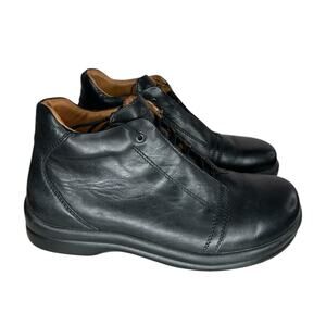 Birkenstock Black Leather Men's Boots